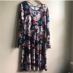 Day of the Dead Sugar Skull Dress